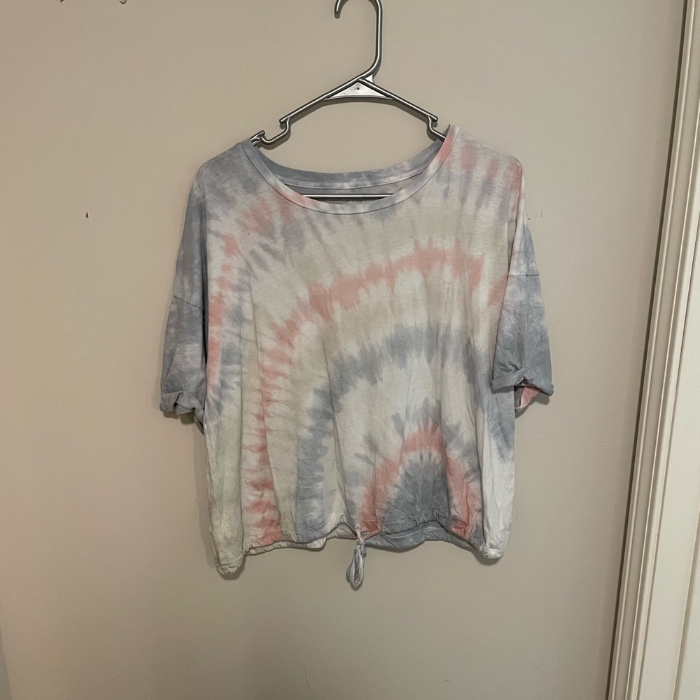 American Eagle Tied-Dyed Crop Top